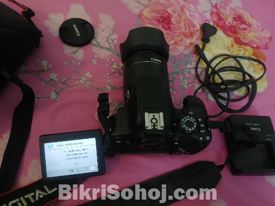 Canon 700D with 18-55 kit lense